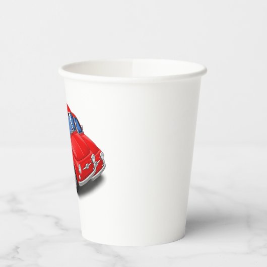 Fiat 500 Anni 80 Pappbecher (Links)