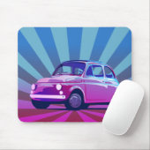 Fiat 500 Bunt Mousepad (Mit Mouse)