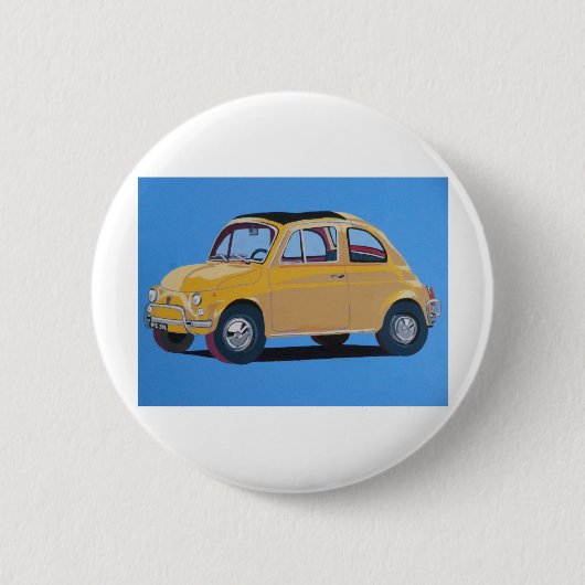 Fiat 500 button (Vorderseite)