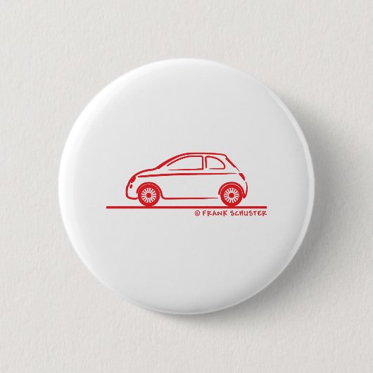 Fiat 500 Cinquecento Button (Vorderseite)