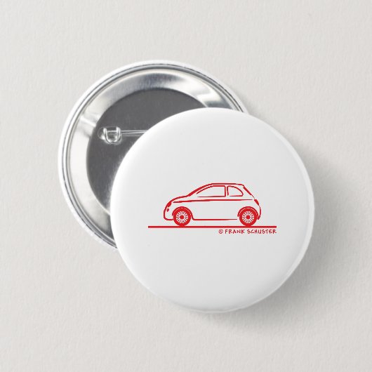 Fiat 500 Cinquecento Button (Vorne & Hinten)