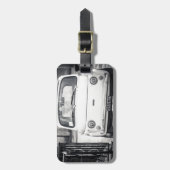 Fiat 500, Cinquecento in Italien Gepäckanhänger (Vorderseite vertikal)