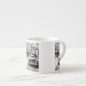 Fiat 500, cinquecento in Italien, klassisches Espressotasse (Vorderseite Rechts)