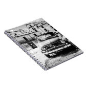 Fiat 500, cinquecento in Italien, klassisches Notizblock (Rechte Seite)