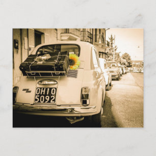 Fiat 500, Cinquecento in Italien Postkarte