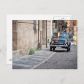 Fiat 500, Cinquecento in Lanciano, Italien Postkarte (Vorne/Hinten)