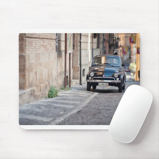 Fiat 500, Cinquecento in Lanciano Mousepad (Mit Mouse)