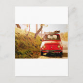 Fiat 500, Cinquecento, Italien Postkarte (Vorderseite)