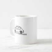 Fiat 500 Cinquecento Kaffeetasse (Vorderseite Links)