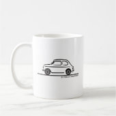 Fiat 500 Cinquecento Kaffeetasse (Links)