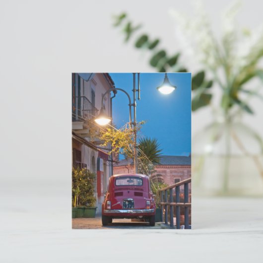 Fiat 500, Cinquecento Postkarte (Stehend Vorderseite)