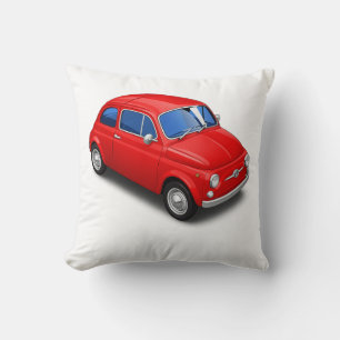 Fiat 500 e Vespa Piaggio 500 Special Kissen