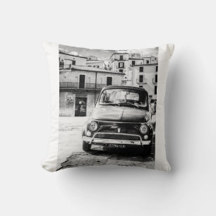 Fiat 500 in Italien, klassisches Autokissen, Kisse Kissen