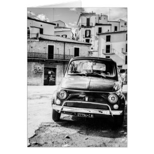 Fiat 500 in Italien Retro-Reisegeschenke