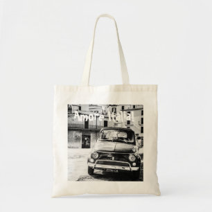 Fiat 500 in Italien Retro-Reisegeschenke Tragetasche