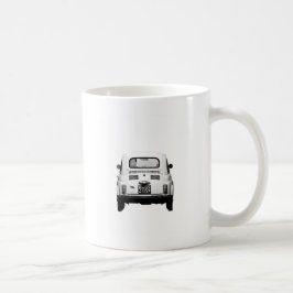 Fiat 500 in Rom, Italien Kaffeetasse