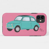 Fiat 500 iphone Fall Case-Mate iPhone Hülle (Rückseite (Horizontal))