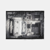Fiat 500, Italien, Fleece-Decke Oldtimer Fleecedecke (Vorderseite (Horizontal))