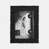 Fiat 500, Italien, Fleece-Decke Oldtimer Fleecedecke (Vorderseite)