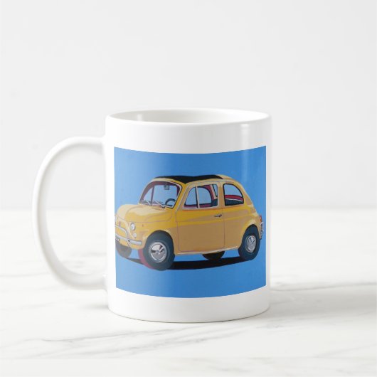 Fiat 500 kaffeetasse (Links)