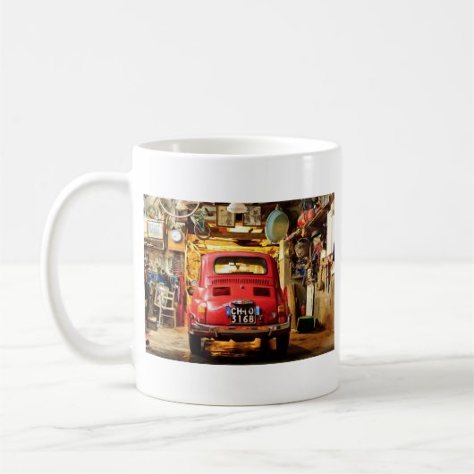 Fiat 500 kaffeetasse (Links)