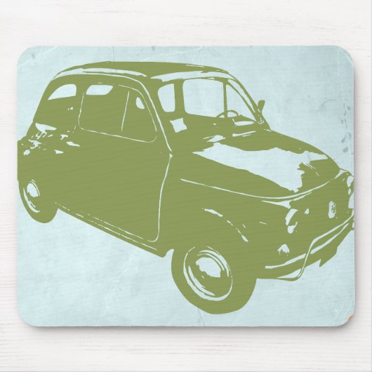 Fiat 500 mousepad (Vorne)