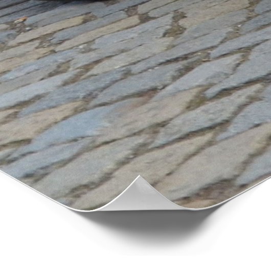 Fiat 500 poster (Ecke)