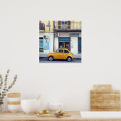 Fiat 500 poster (Küche)