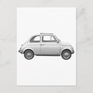 Fiat 500 postkarte