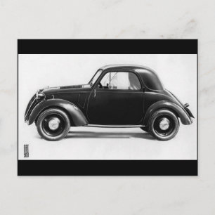 Fiat 500 postkarte