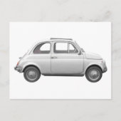 Fiat 500 postkarte (Vorderseite)