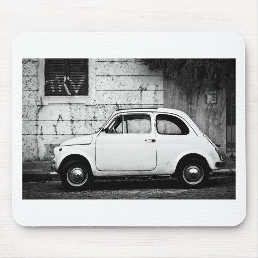 Fiat 500 Rom Mousepad (Vorne)