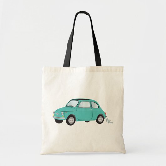 Fiat 500-Taschentuch Tragetasche (Vorne)