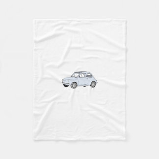 Fiat 500 Topolino Fleecedecke