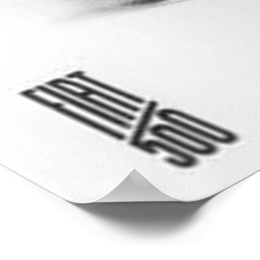 Fiat 500 Topolino Poster (Ecke)