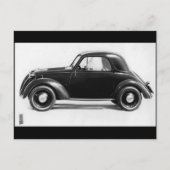 Fiat 500 Topolino Postkarte (Vorderseite)