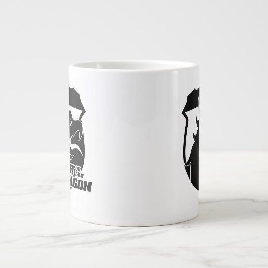 FIAT auf der Drachenkaffee-Tasse Jumbo-Tasse (Vorderseite)