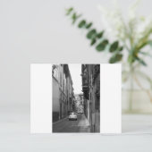 Fiat Cinquecento in Verona Postkarte (Stehend Vorderseite)