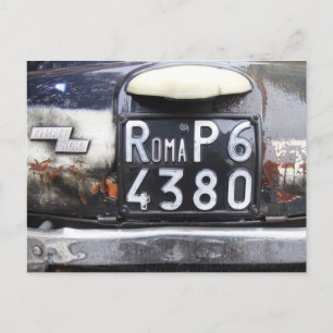 Fiat Cinquecento Postkarte