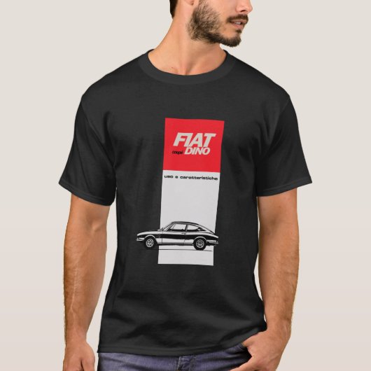 FIAT DINO COUPE92 T-Shirt (Vorderseite)