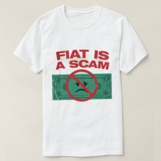 FIAT IST EIN BETRUG - Bitcoin Herren T-Shirt