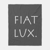 Fiat Lux Fleecedecke (Vorderseite)