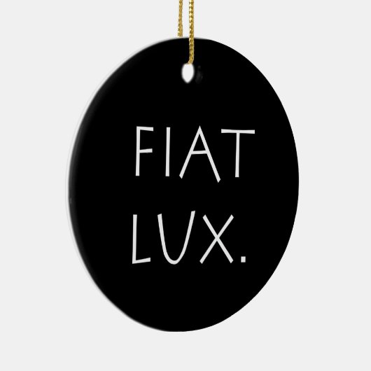 Fiat Lux Keramik Ornament (Rechts)