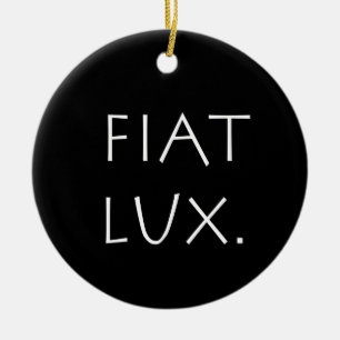 Fiat Lux Keramik Ornament