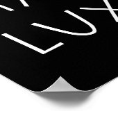 Fiat Lux Poster (Ecke)