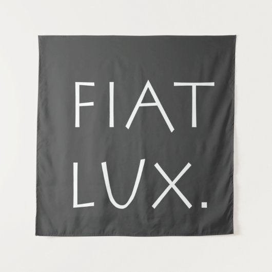 Fiat Lux Wandteppich (Vorderseite)