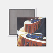 Fiat Magnet (Vorderseite/Rückseite)