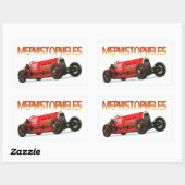 Fiat Mephistopheles Rechteckiger Aufkleber (Blatt)