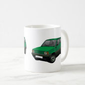 Fiat Panda 30 / 45 grün Kaffeetasse (VorderseiteRechts)