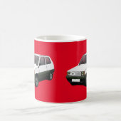 Fiat Panda 30 / 45 rot Kaffeetasse (Mittel)